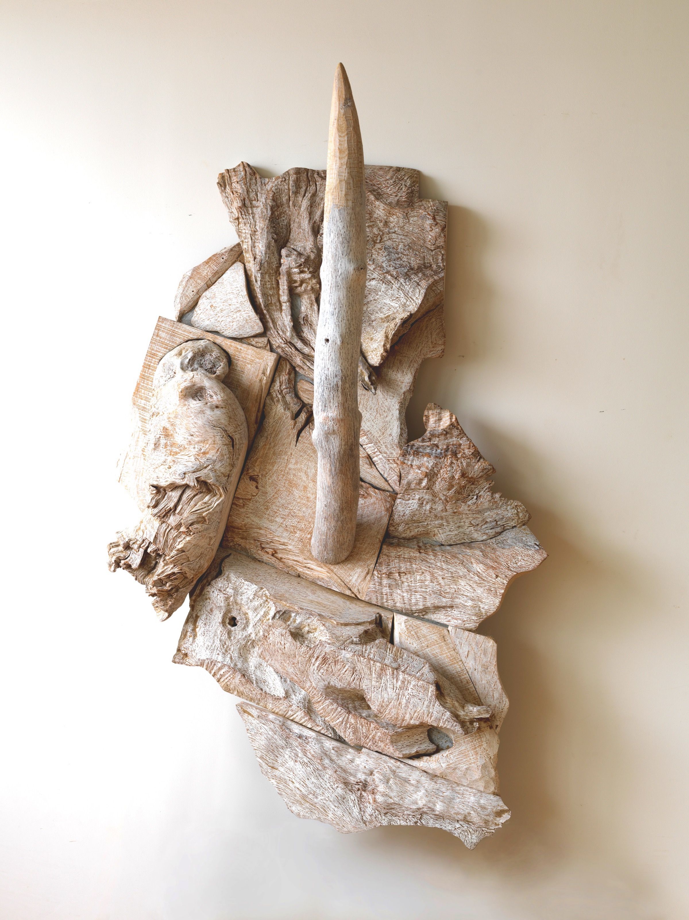 Overall view of the Bait sculpture.