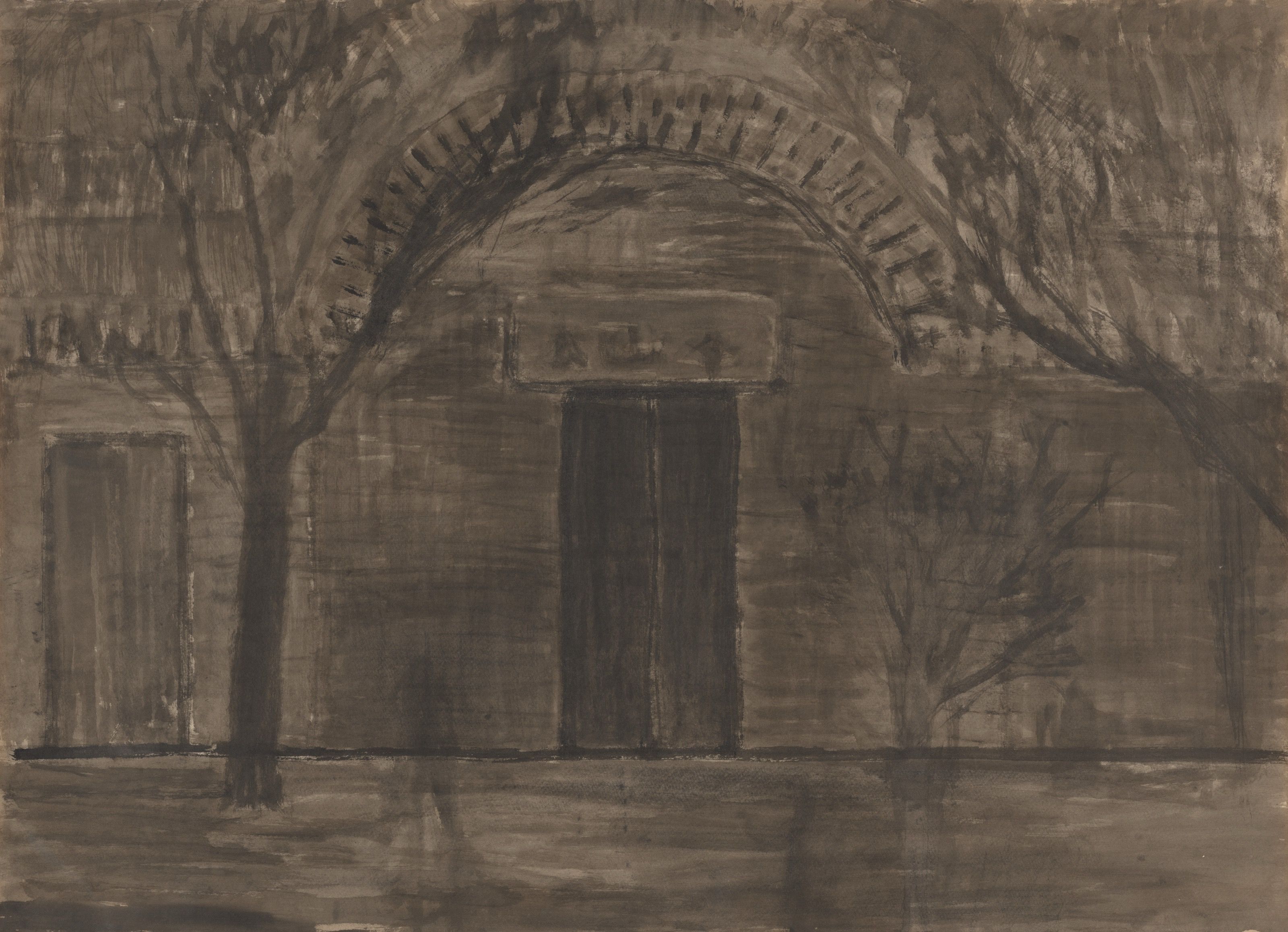 Overall view of the Block A artwork.