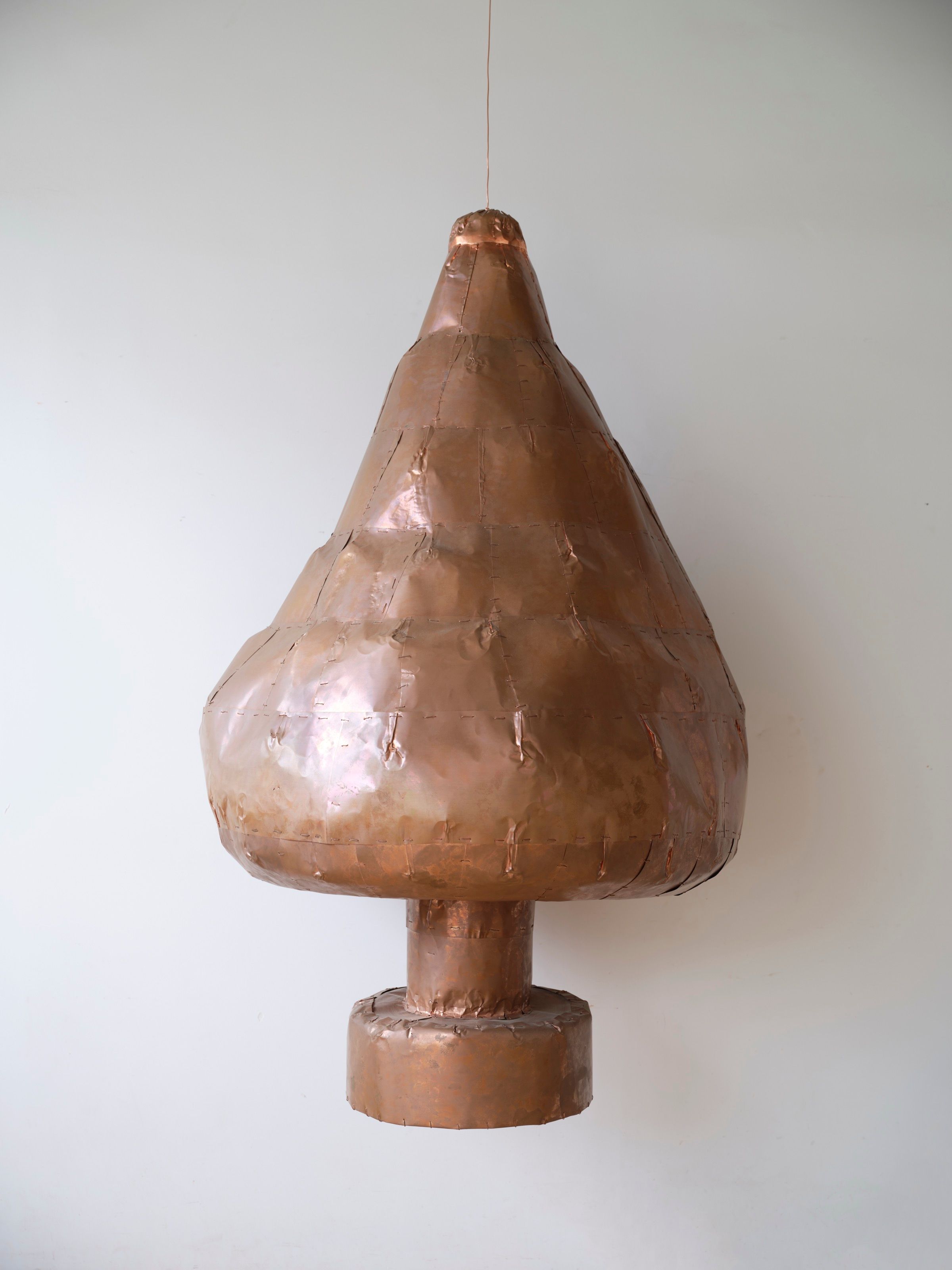 Overall view of the Cone sculpture.