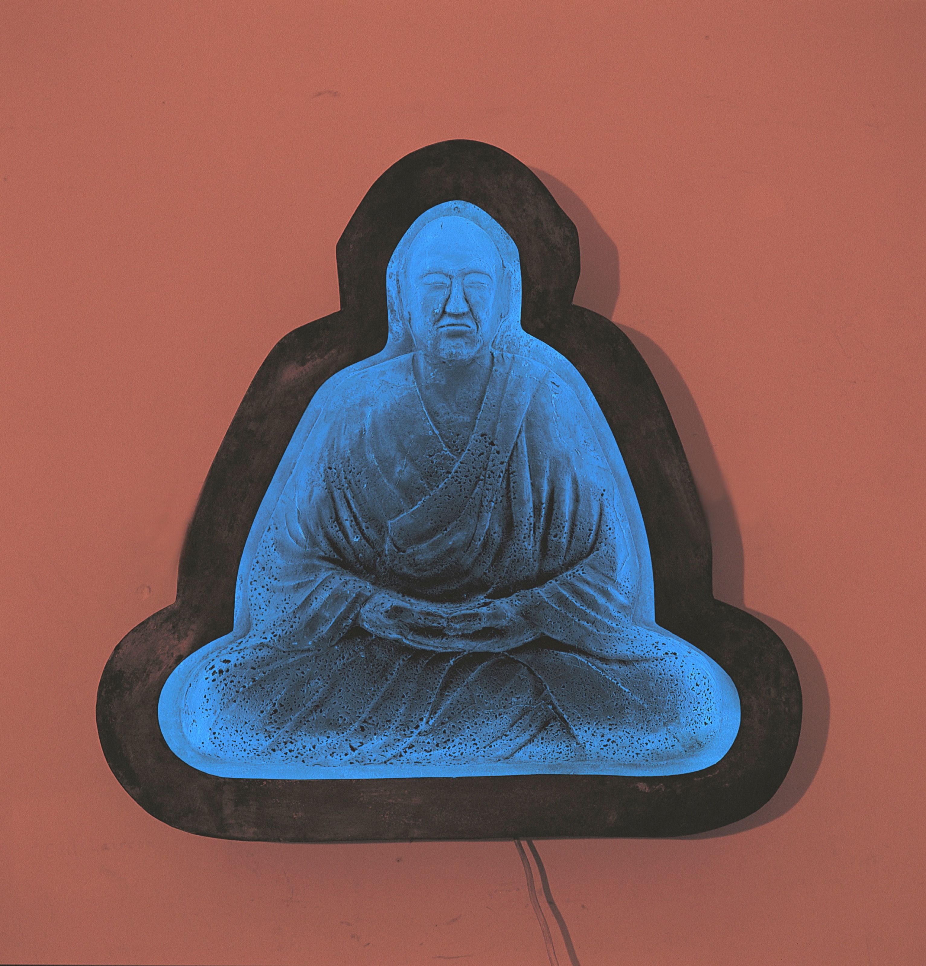 Overall view of the Halo sculpture.