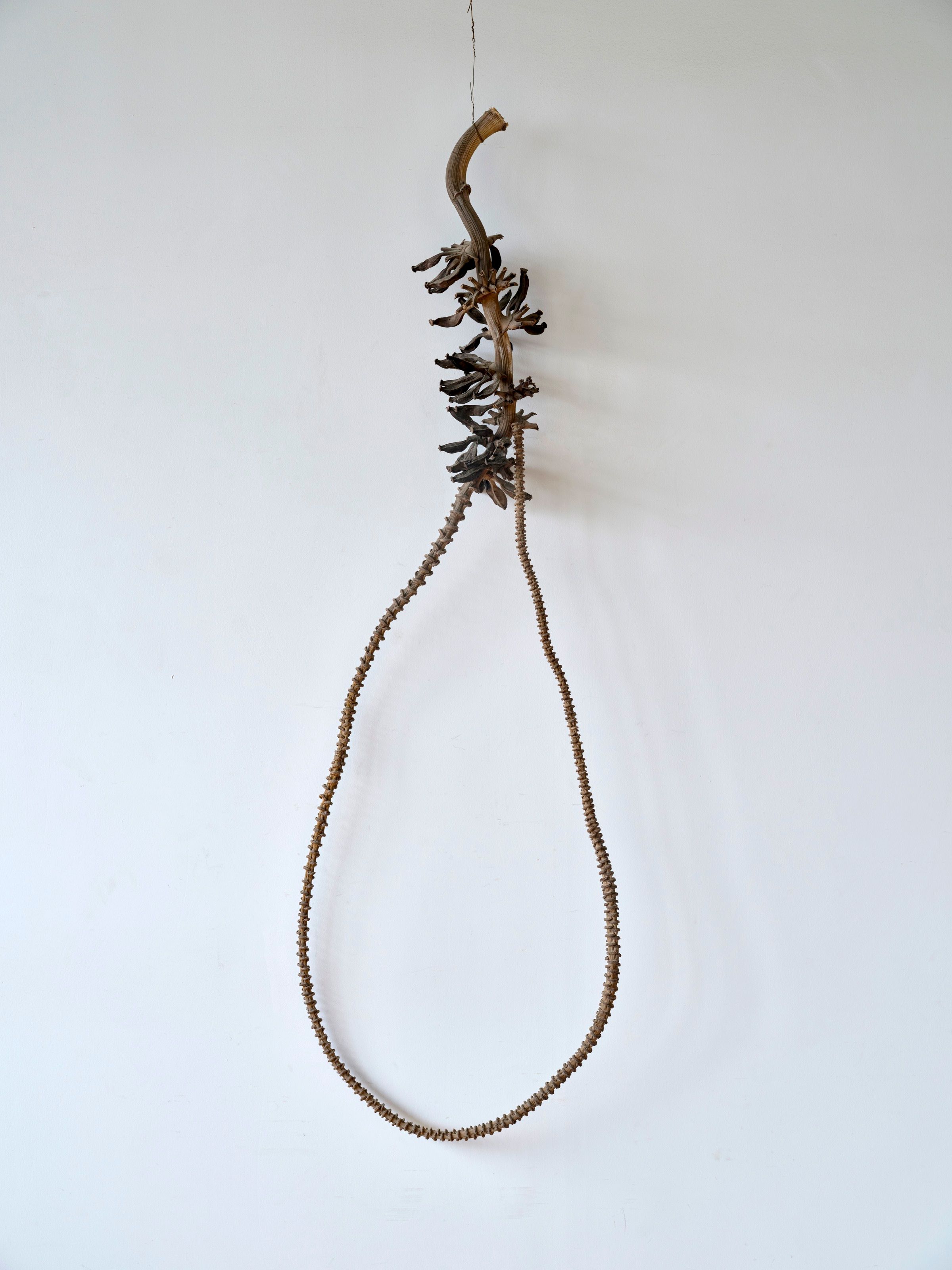 Overall view of the Hunter sculpture.