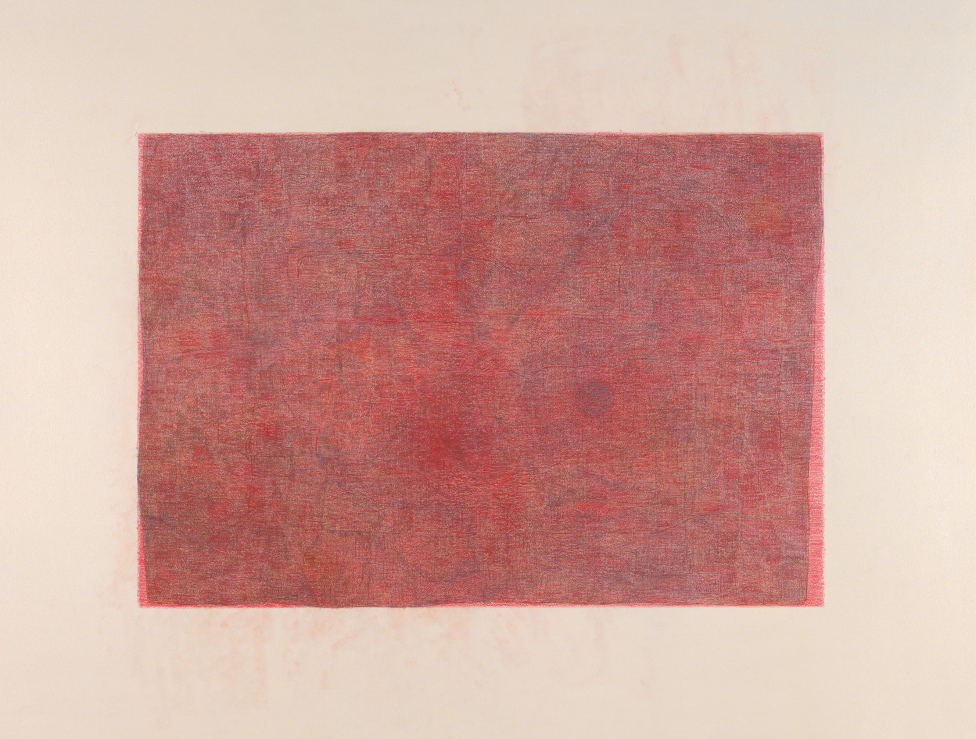 Overall view of the Red artwork.