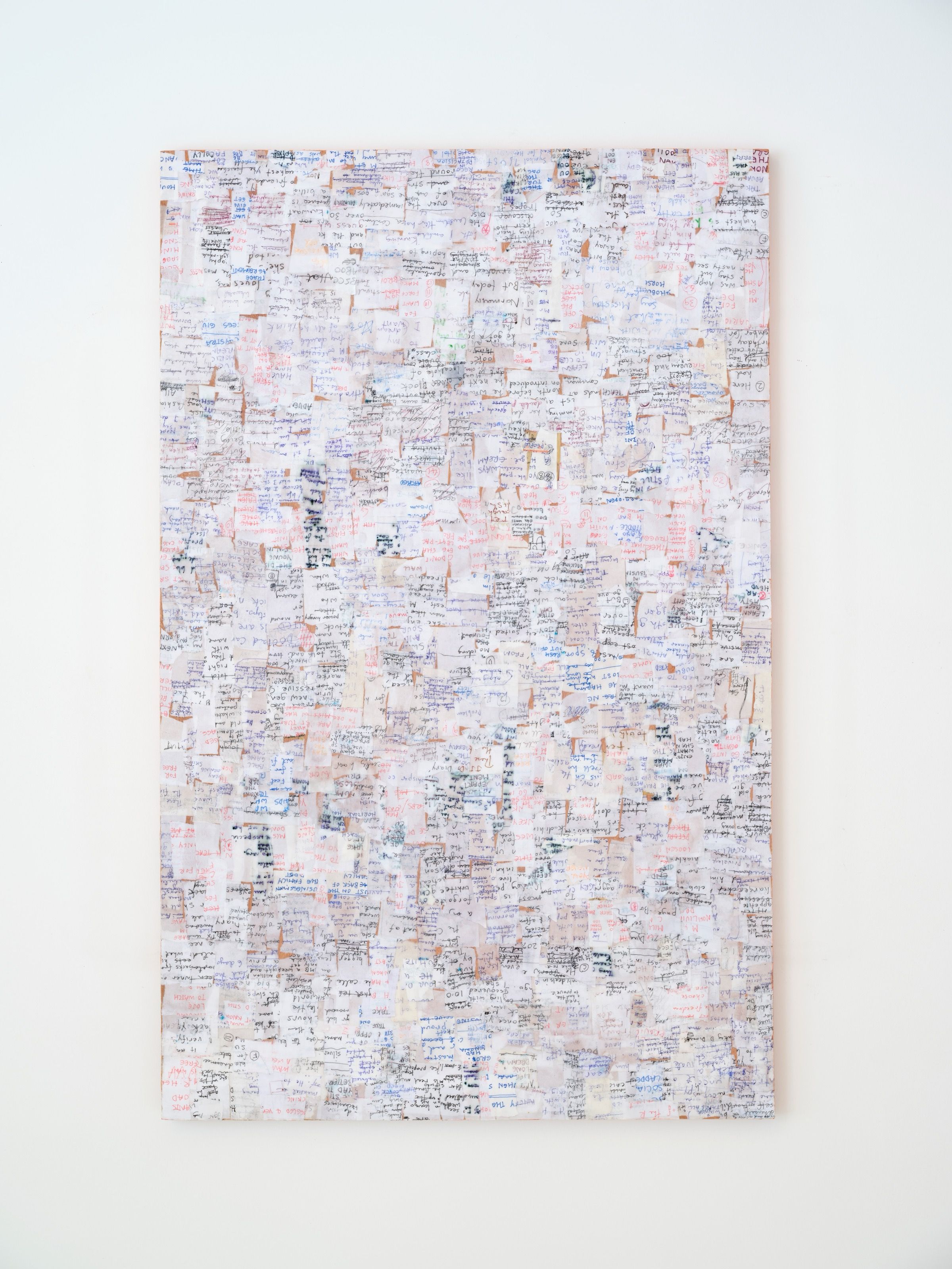Overall view of the Resignation artwork.